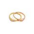 diamond swell stacking rings