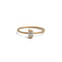 0.14ct baguette diamond stacking ring
