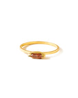 0.23ct marquis diamond stacking ring