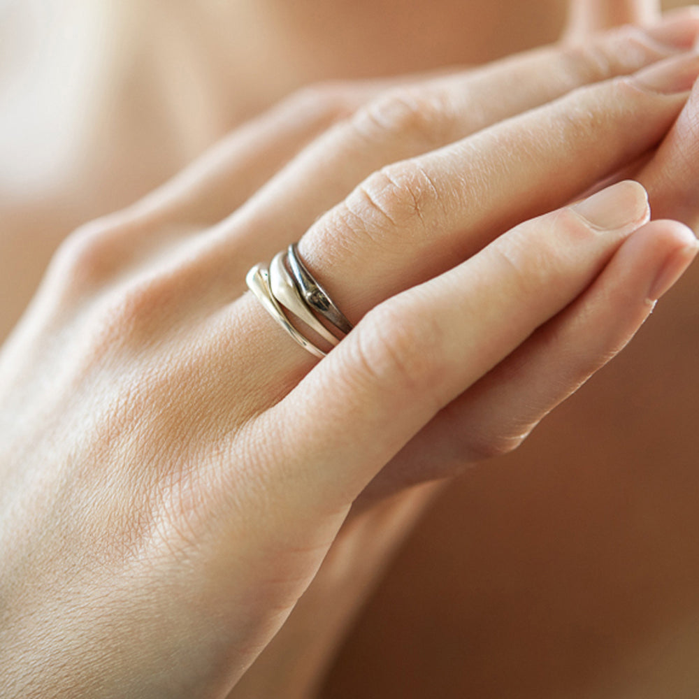 swell stacking rings Marion Cage