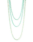 layered emerald necklaces