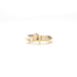  pavé totem stacking rings