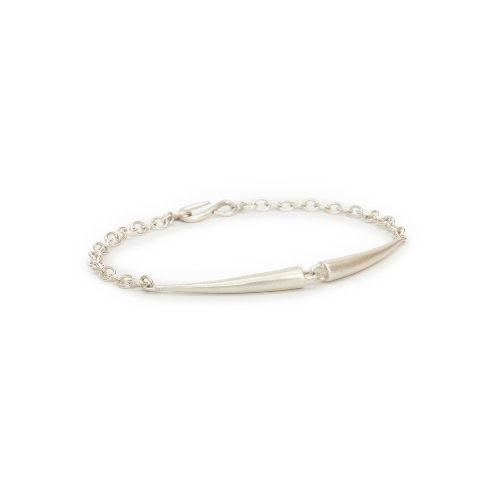 sterling silver arpent id bracelet