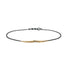 14k yellow gold mirror arpent bracelet