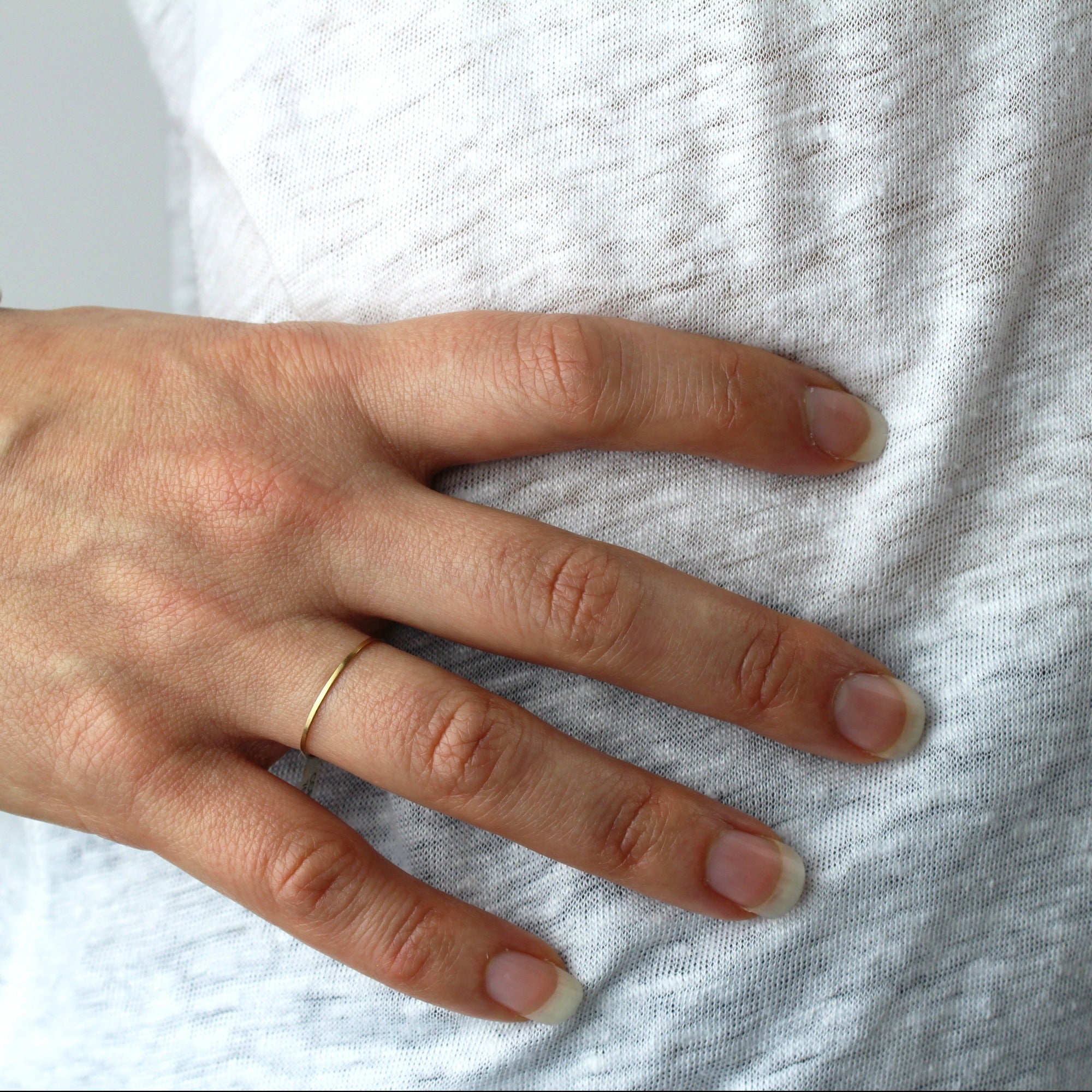  simple dainty ring, carla caruso