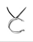 C / sterling silver lettres pendant