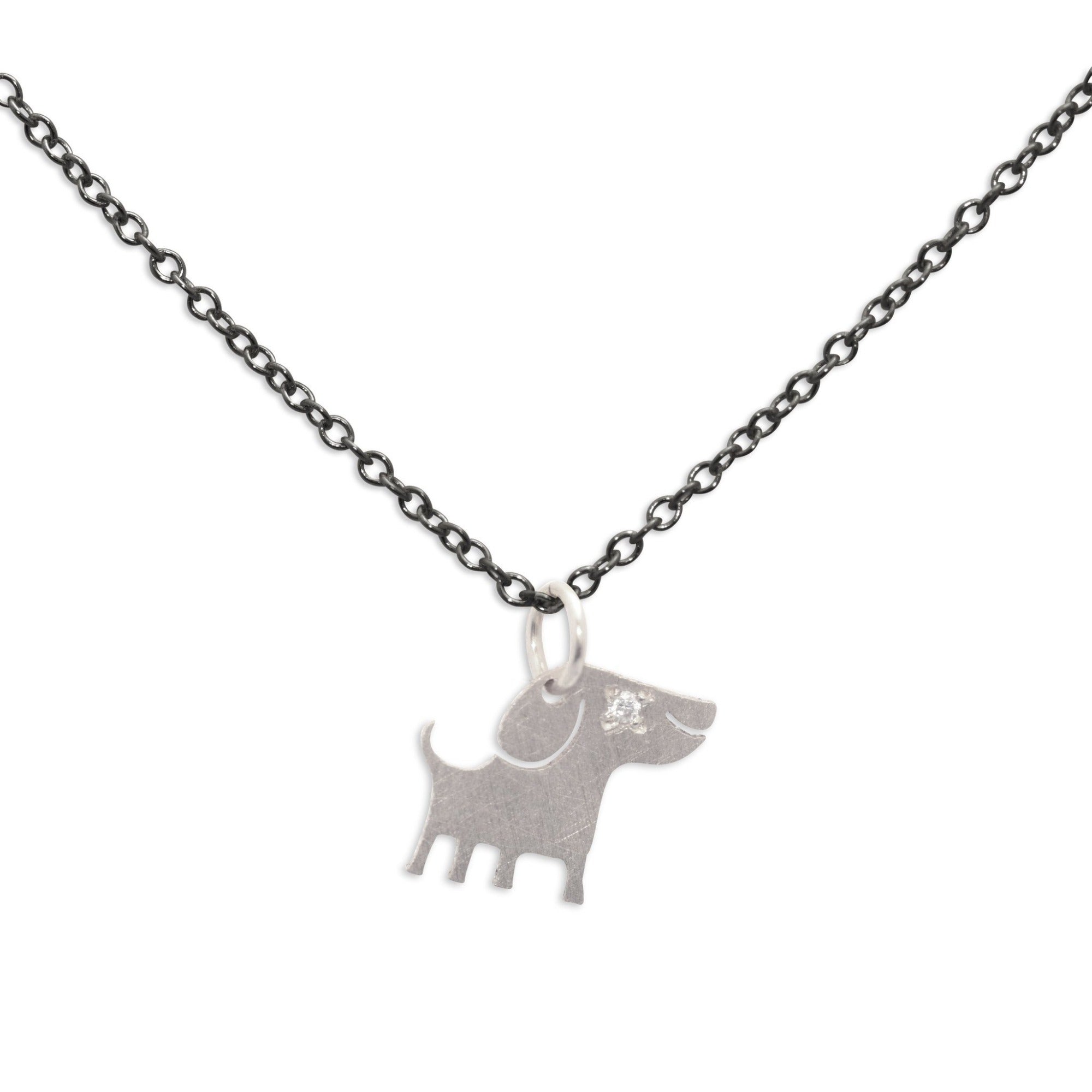 dog / sterling silver / oxidized silver chinese zodiac charms