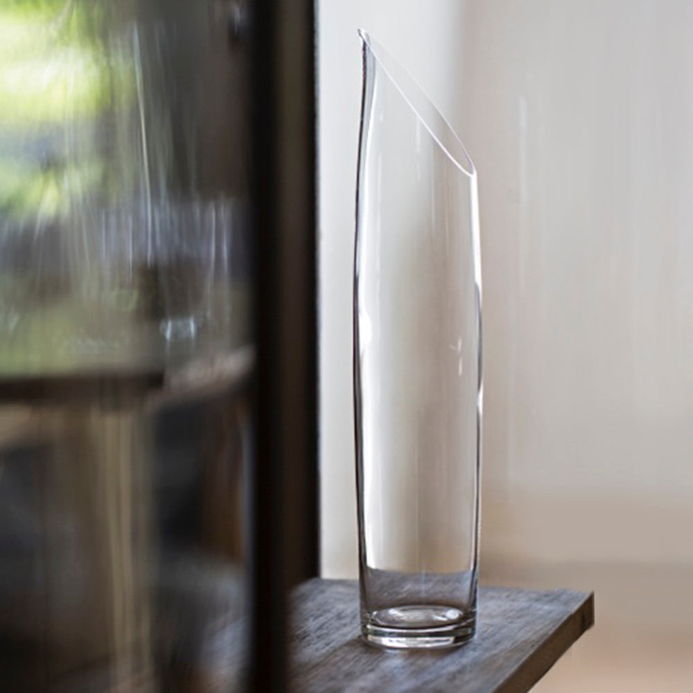  decanter with slanted lip, deborah ehrlich