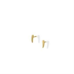 18k yellow gold / 3224 tiny totem studs