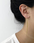  spicula dangle earrings