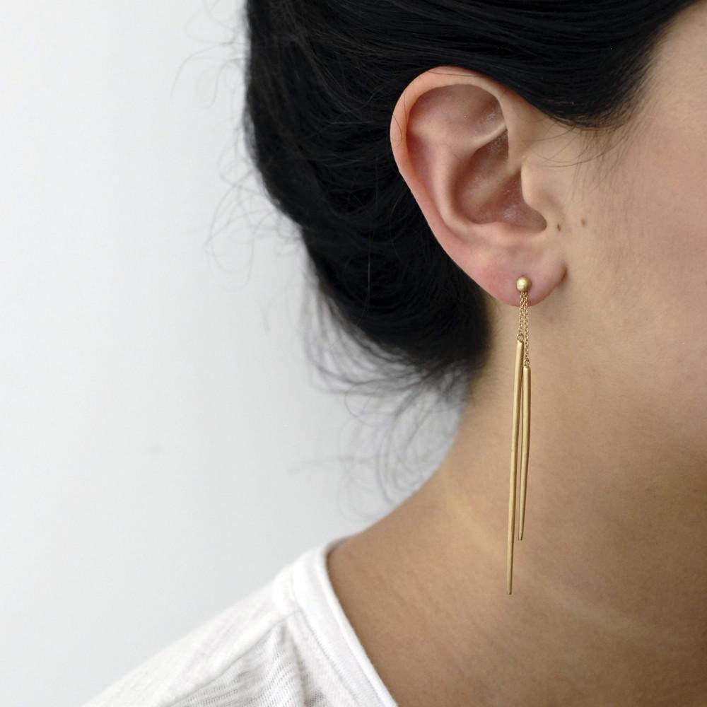  spicula dangle earrings