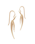 medium / 14k yellow gold ankole tassle earrings