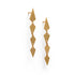  pyramid dangle earrings