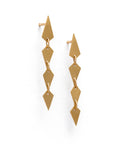  pyramid dangle earrings