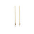 18k yellow gold gold with champagne diamonds briolette threaders