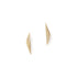 14k yellow gold with white pave diamonds pavé shard climbers