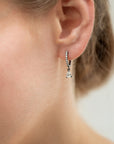  arrowhead diamond earrings (1.05ct)