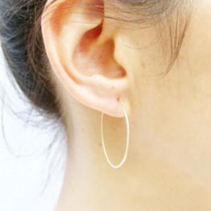  round dainty hoops, carla caruso