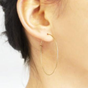  round dainty hoops, carla caruso