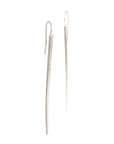 sterling silver long sliver earrings