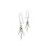 sterling silver - small small point cluster earrings
