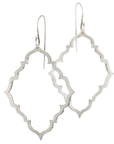 sterling silver portail dangle earrings