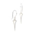sterling silver plomb point earrings