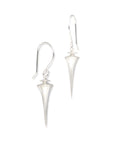 sterling silver plomb point earrings