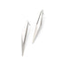 sterling silver long shard studs