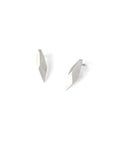 sterling silver small shard studs