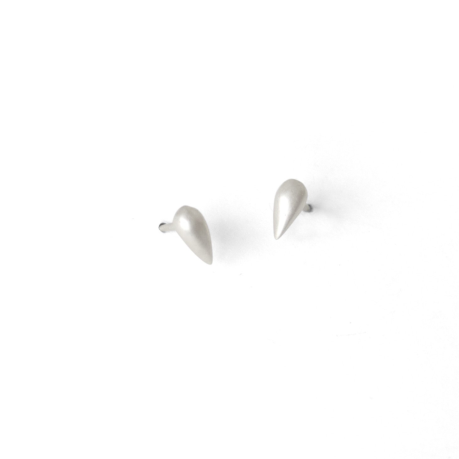 sterling silver pod studs