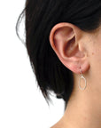  "o" drop earrings