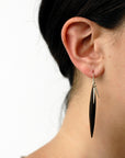  wood point scatter earrings