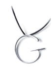 G / sterling silver lettres pendant