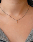  vertical shard necklace