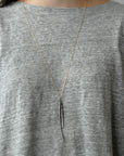  double spicula necklace