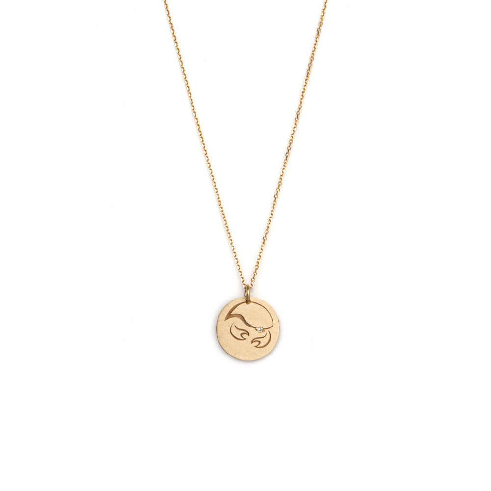 Cancer / 14k yellow gold / 14 karat gold zodiac charms