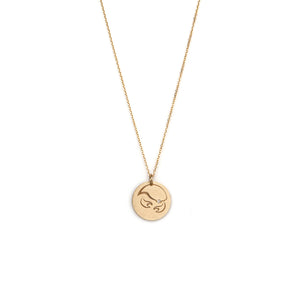 Cancer / 14k yellow gold / 14 karat gold zodiac charms