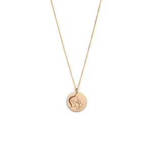 Sagittarius / 14k yellow gold / 14 karat gold zodiac charms