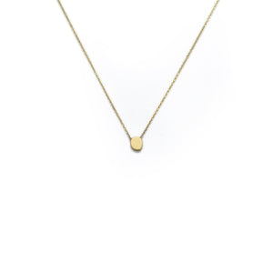 18k yellow gold / kernel tiny totem necklace