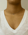  horizontal shard necklace