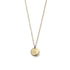  round wedge necklace