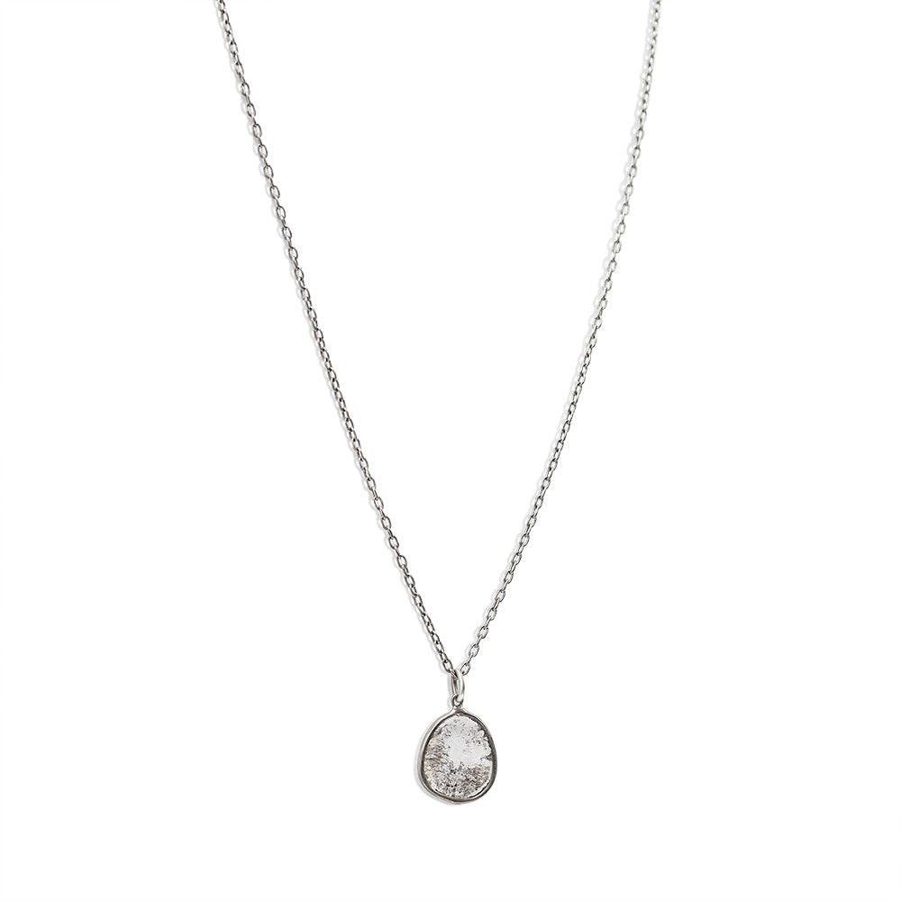  diamond slice necklace