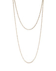  rough cut brown diamond necklace