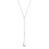 sterling silver teardrop necklace