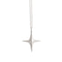 sterling silver medium lis pendant