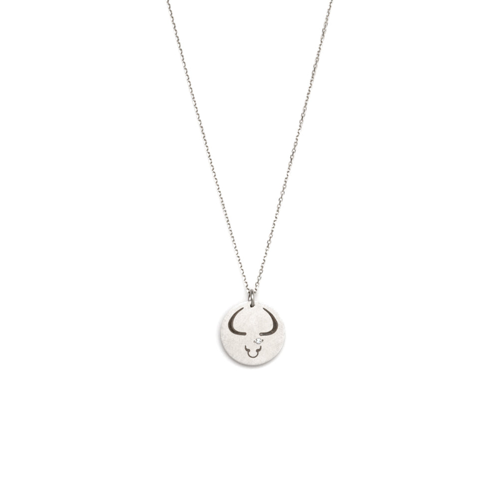 Taurus / sterling silver / sterling silver zodiac charms