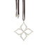 sterling silver arabesque star pendant