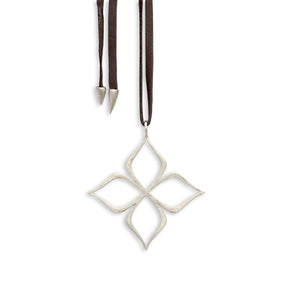 sterling silver arabesque star pendant