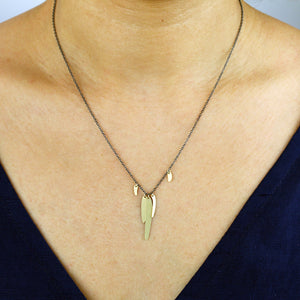  totem link scatter necklace